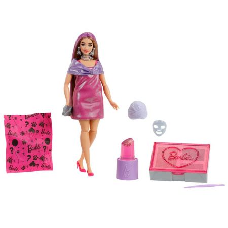 Barbie Reveal muñeca sorpresa con paleta rosa