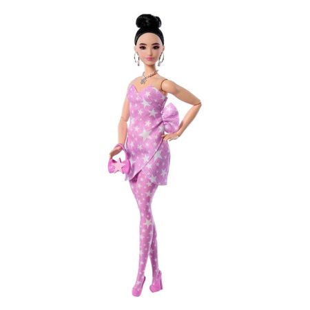 Barbie deluxe muñeca vestido vaquero rosa