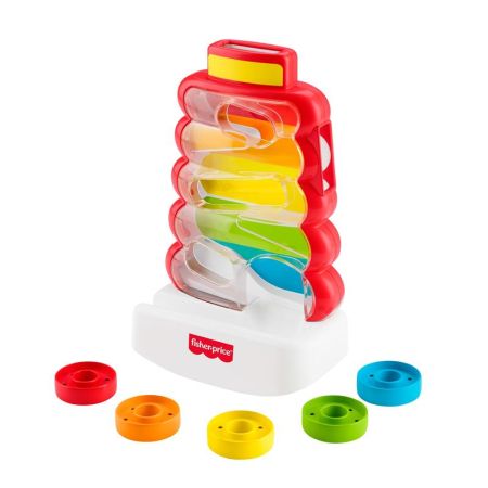Fisher Price pila de aritos que caen