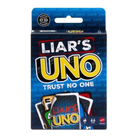 Mattel Games UNO Liars juego cartas