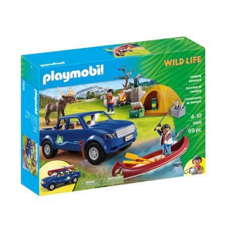 Playmobil Wild life club set camping