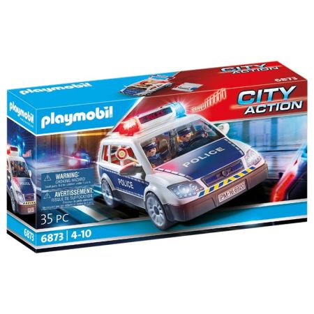 Playmobil City Action coche policía luces sonido