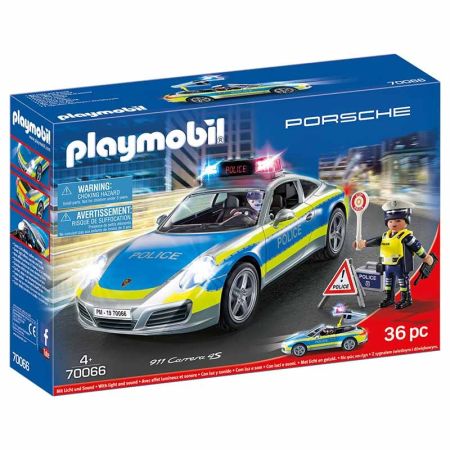 Playmobil Porsche 911 Carrera 4S Policía