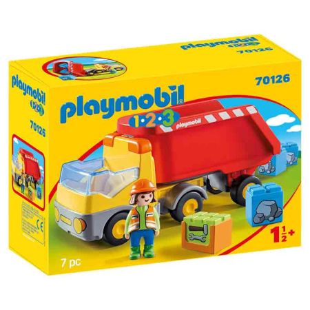Playmobil 1.2.3 Camión de Construcción