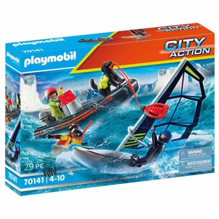 Playmobil City Action rescate polar con bote