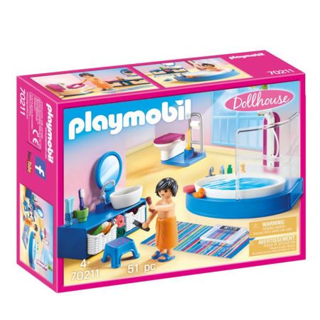 Playmobil Dollhouse baño