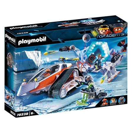 Playmobil Top Agents Spy Team comando de nieve