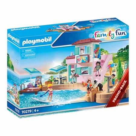 Playmobil Family Fun heladería en el puerto