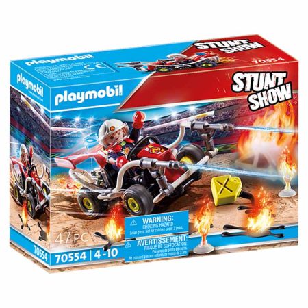 Playmobil Stuntshow Kart Bombero