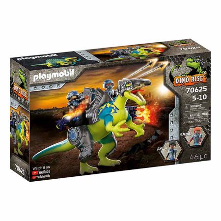 Playmobil Dinos Spinosaurus: doble poder defensa