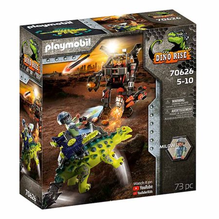 Playmobil Dinos Saichania: defensa del luchador