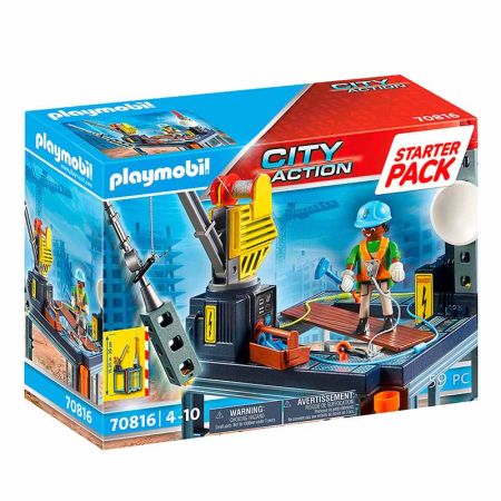 Playmobil City Action starter pack construcción