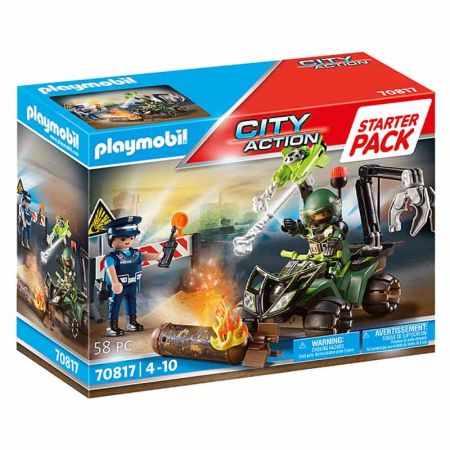 Playmobil City Action starter pack policía