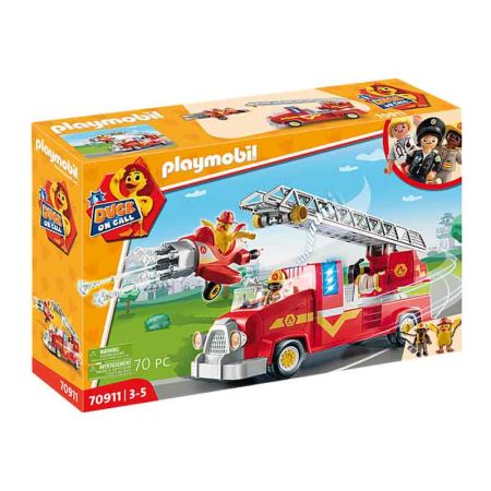 Playmobil Duck on Call camión de bomberos