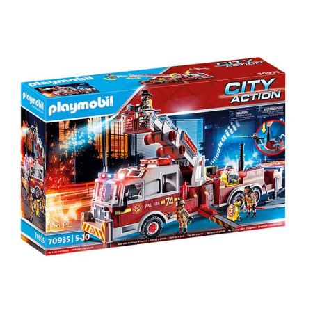 Playmobil City Action vehículo bomberos US