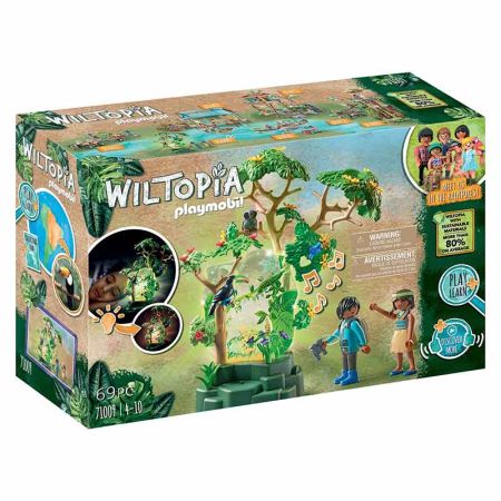 Playmobil Wiltopia selva tropical luz nocturna