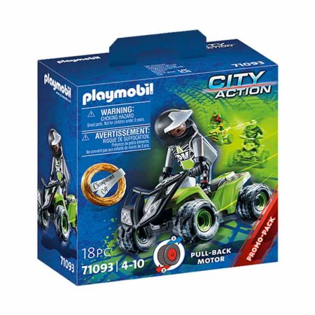 Playmobil City Action Carreras Speed Quad