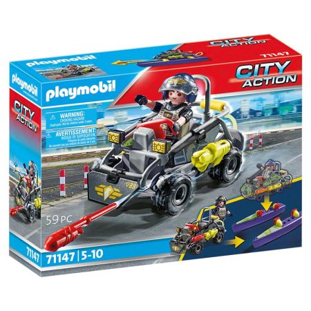 Playmobil City Action quad multiterreno