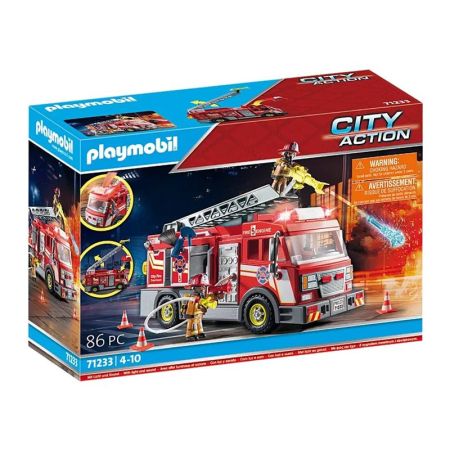 Playmobil City Action camión de bomberos