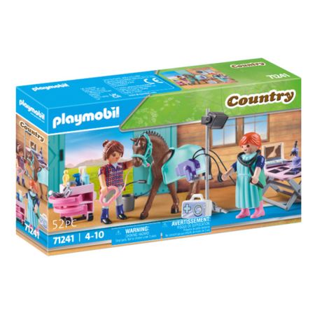 Playmobil Country veterinaria de caballos