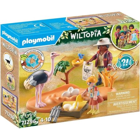 Playmobil Wiltopia cuidadores de Avestruces