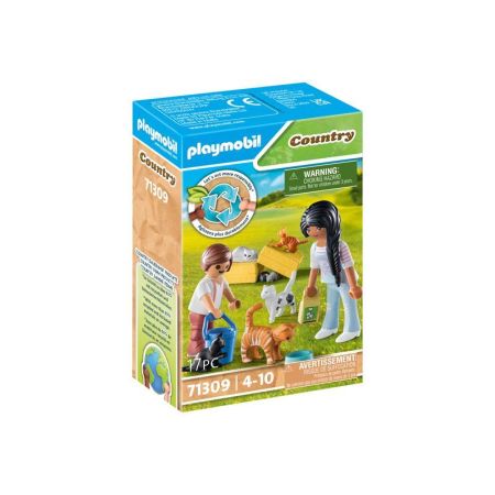 Playmobil Country Familia de gatos