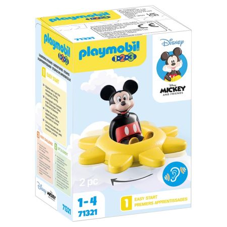 Playmobil 1.2.3 Mickey sol giratorio