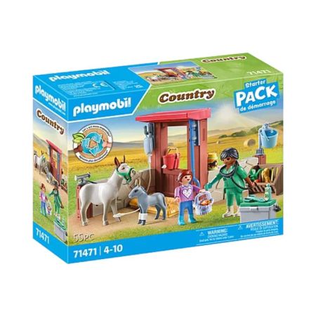 Playmobil starter pack veterinaria de granja