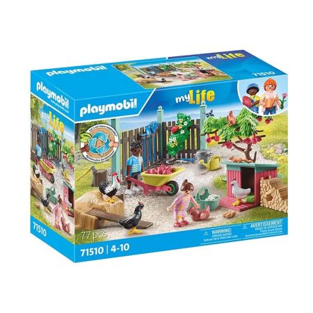 Playmobil My life corral de pollos