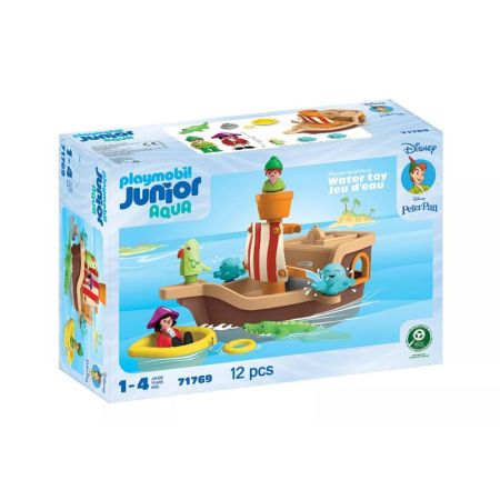 Playmobil Junior & Disney barco pirata Peter Pan