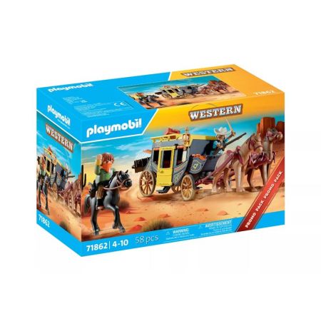 Playmobil Western diligencia del salvaje oeste