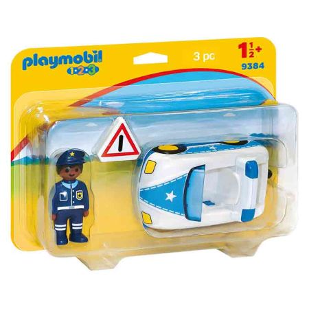 Playmobil 1.2.3 Coche de Policía
