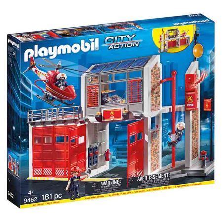 Playmobil City Action parque de bomberos