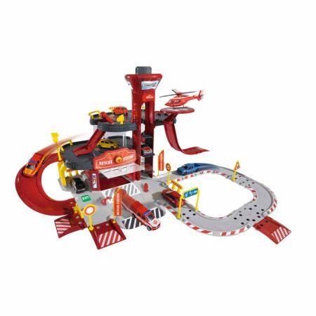 Majorette creatrix estación rescate 5 vehículos
