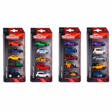 Majorette set 5 coches