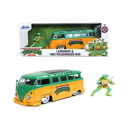 Tortugas Ninja VW Furgoneta 1962 1:24 con figura