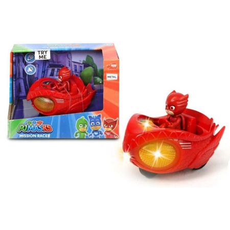 PJ Mask buhita con vehículo metal con luces