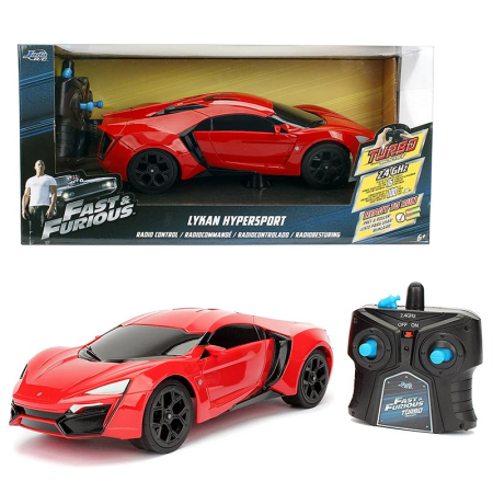 Coche Fast Furious RC Lykan Hpersport 1:16