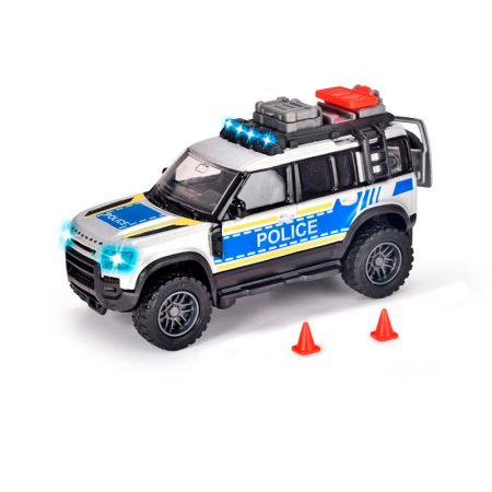 Majorette coche GS Land Rover policía 12,5 cm