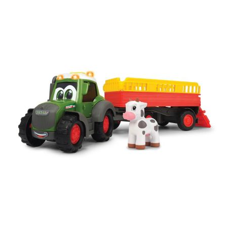 ABC Tractor Fendt trailer y animales 30 cm