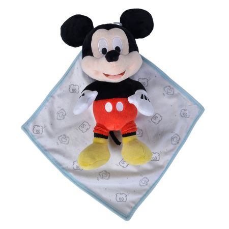 Peluche mickey con mantita 25 cm