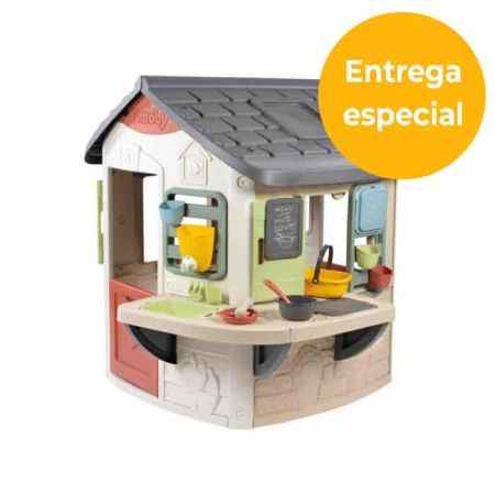 Casa Con Cocina De Barro