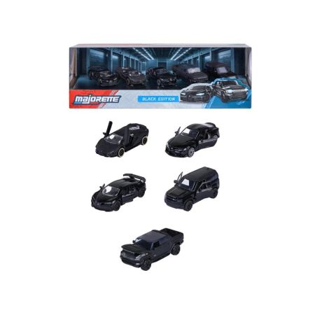 Jada coches negros Giftpack 5 coches