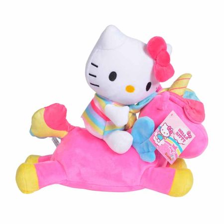 Peluche Hello Kitty peluche con unicornio 26 cm