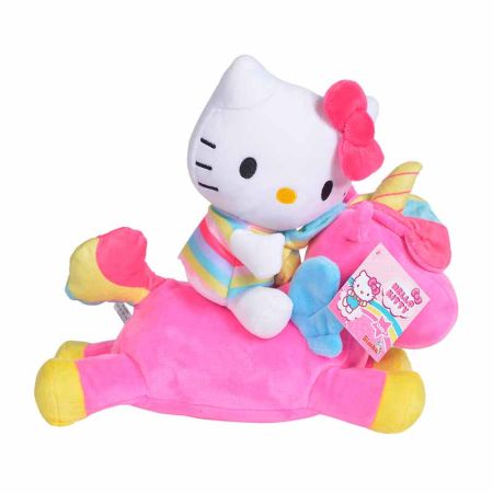 Peluche Hello Kitty peluche con unicornio 26 cm