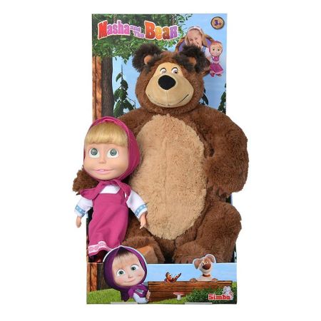 Muñeca Masha e peluche Oso