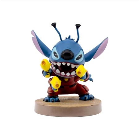 Stitch figuras Yume Hero Box con fato de espacio