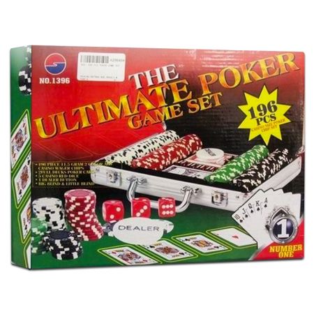 Juego de Poker 196 piezas