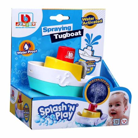 Juego de Baño Splash'n Play Spraying Tugboat