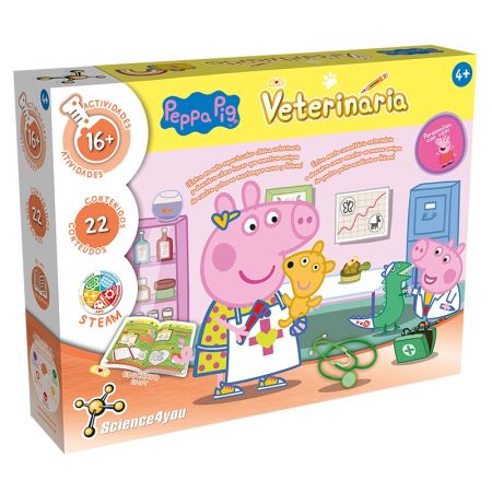 Science4you Primer Kit Veterinario de Peppa Pig